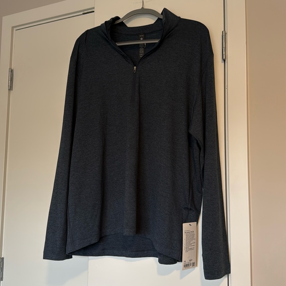 Lululemon Soft Jersey Half Zip, XXL